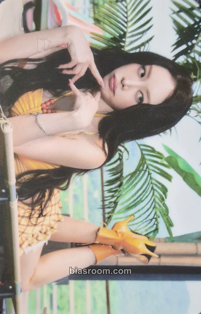 BBGIRLS - Eunji - Body Wave Album poca album qr card