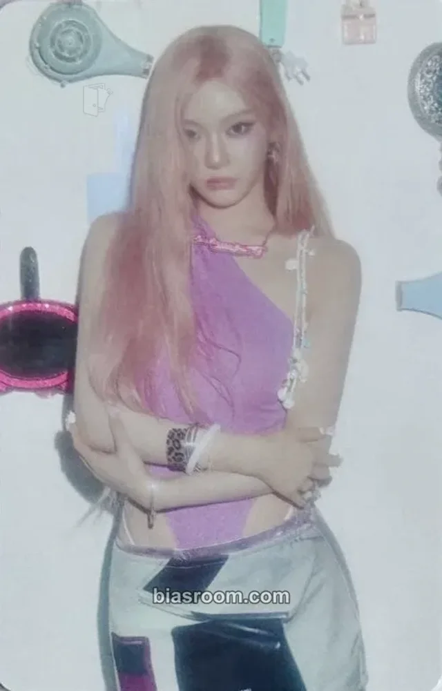 aespa - Ningning - KISS N TELL Album pop-up A version trading card