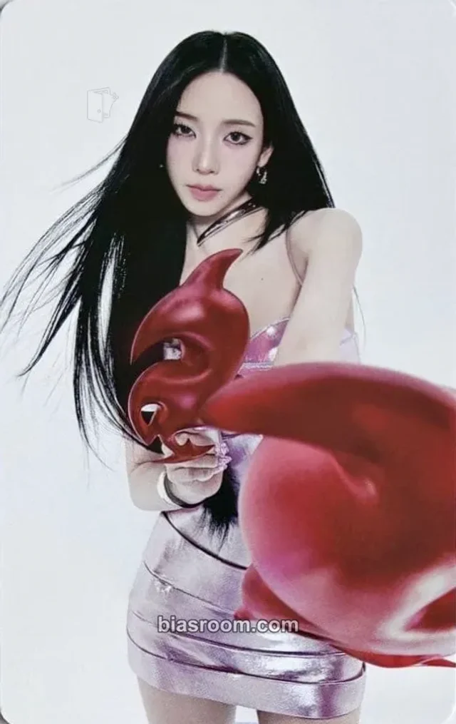 aespa - Karina - KISS N TELL Album pop-up trading card B version