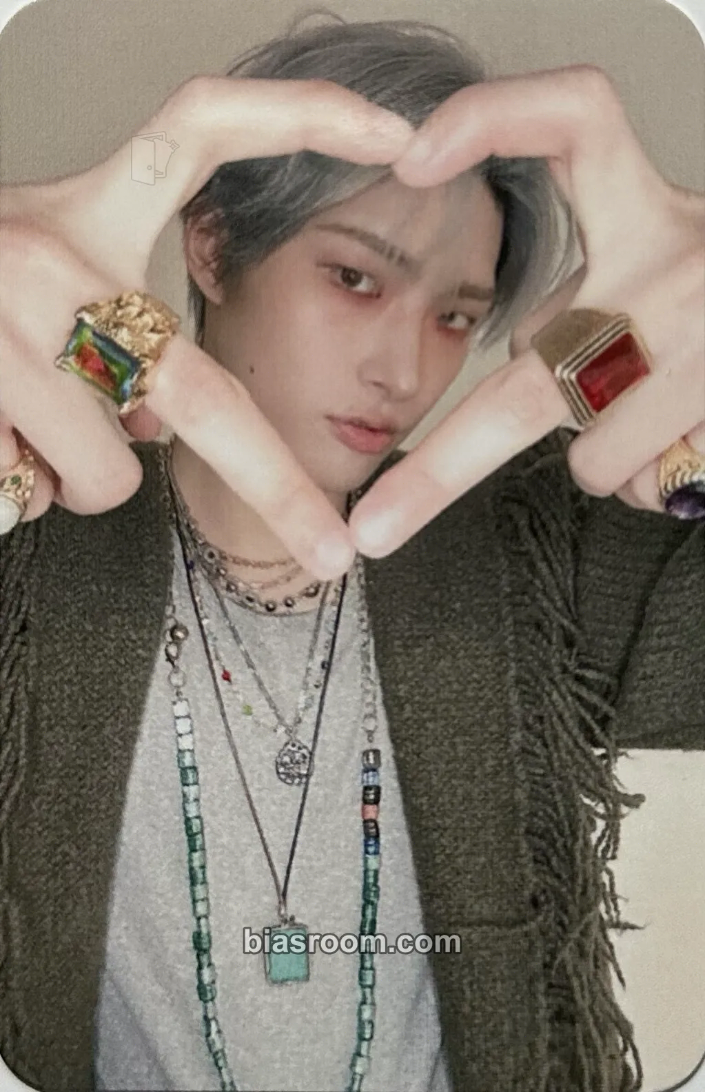 Mingi GOLDEN HOUR : Part.5 Photocard - ATEEZ - ATEEZ K-pop photocard