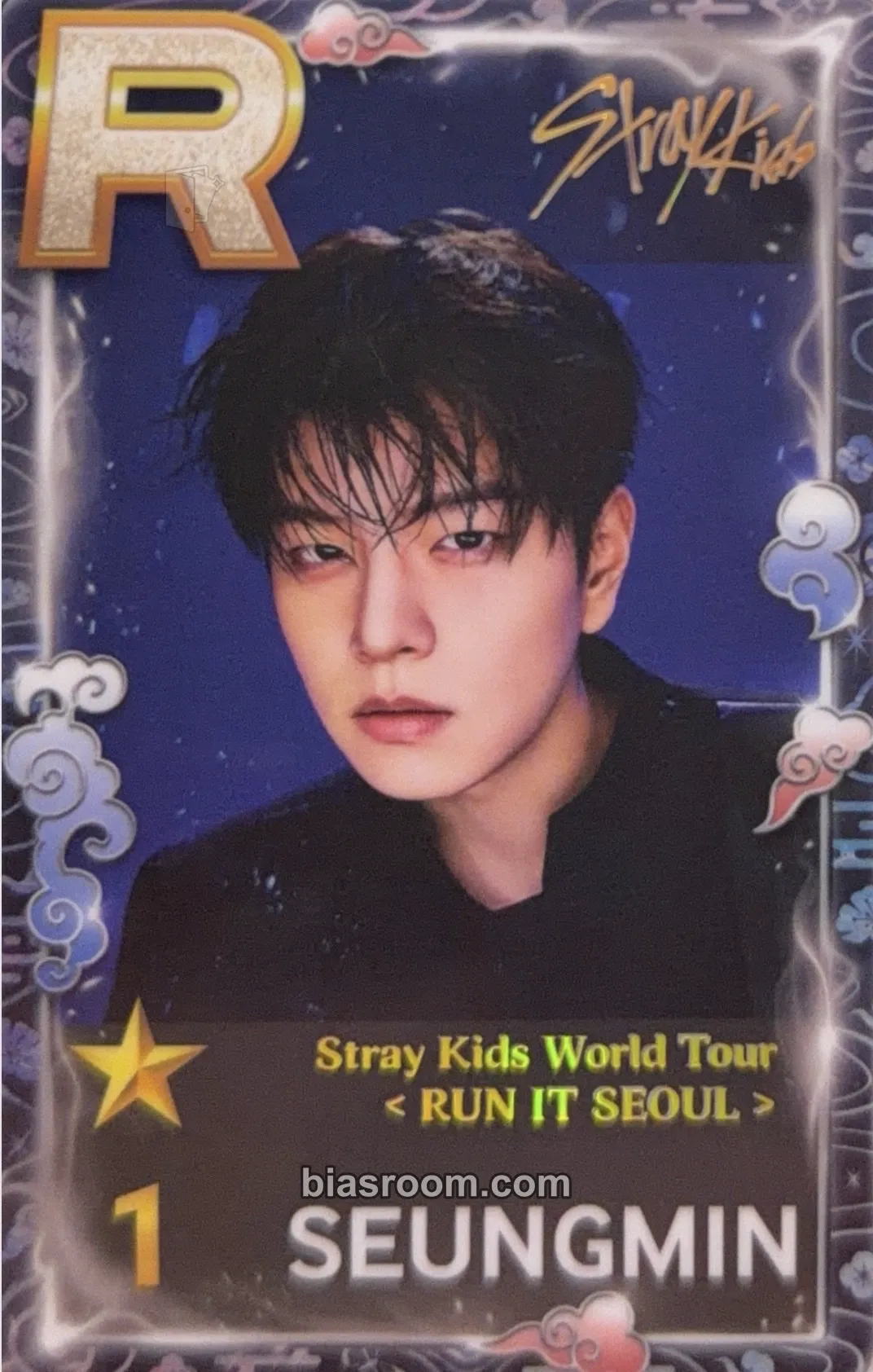 Seungmin RUN IT World Tour Photocard - Stray Kids - Stray Kids K-pop photocard