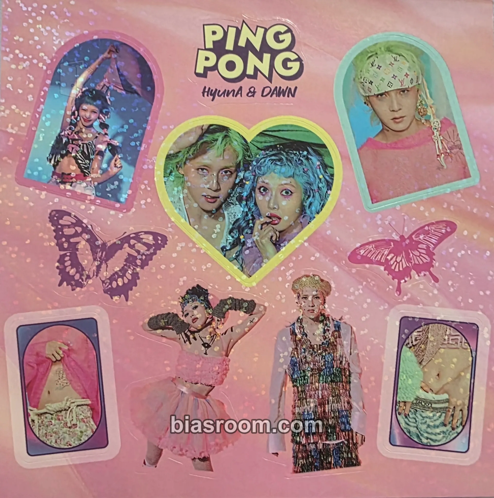 1+1=1 Photocard - HyunA&DAWN - HyunA&DAWN K-pop photocard