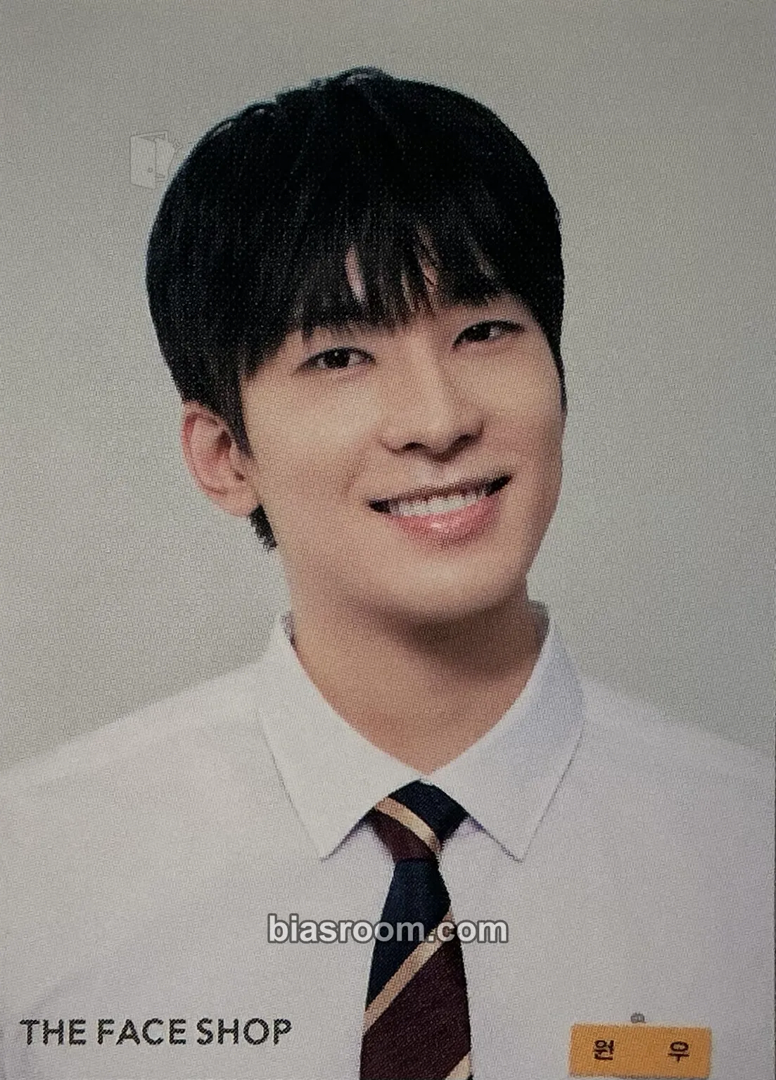 Wonwoo The Face Shop x Wonwoo Brand Collaboration Photocard - SEVENTEEN - SEVENTEEN K-pop photocard