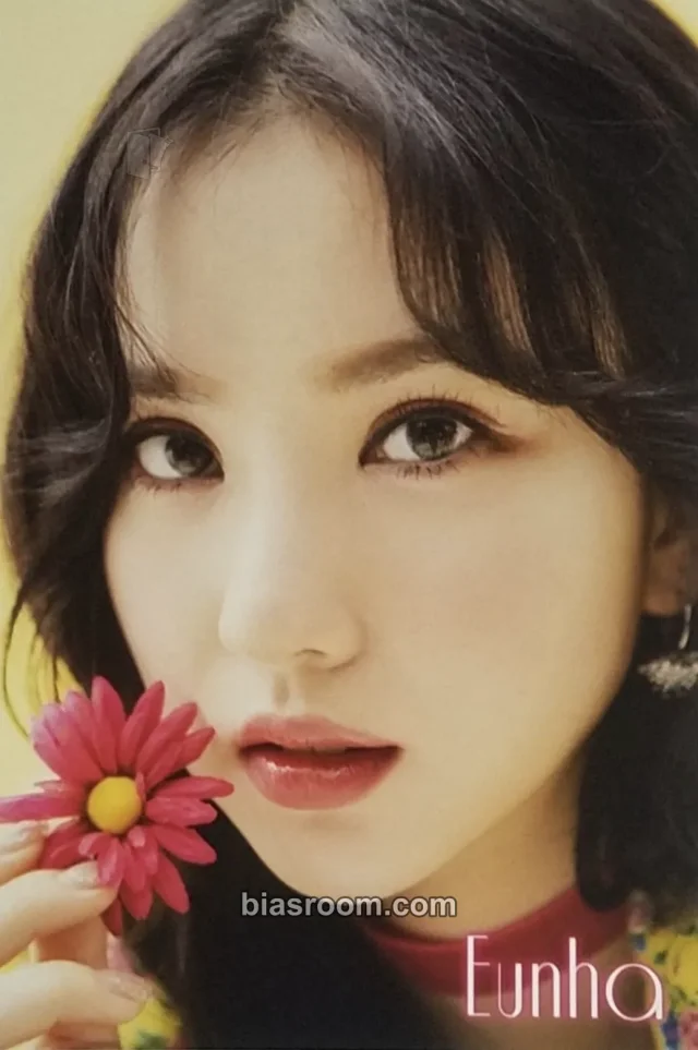 GFRIEND - Eunha - Flower Album stamp event release event postcard