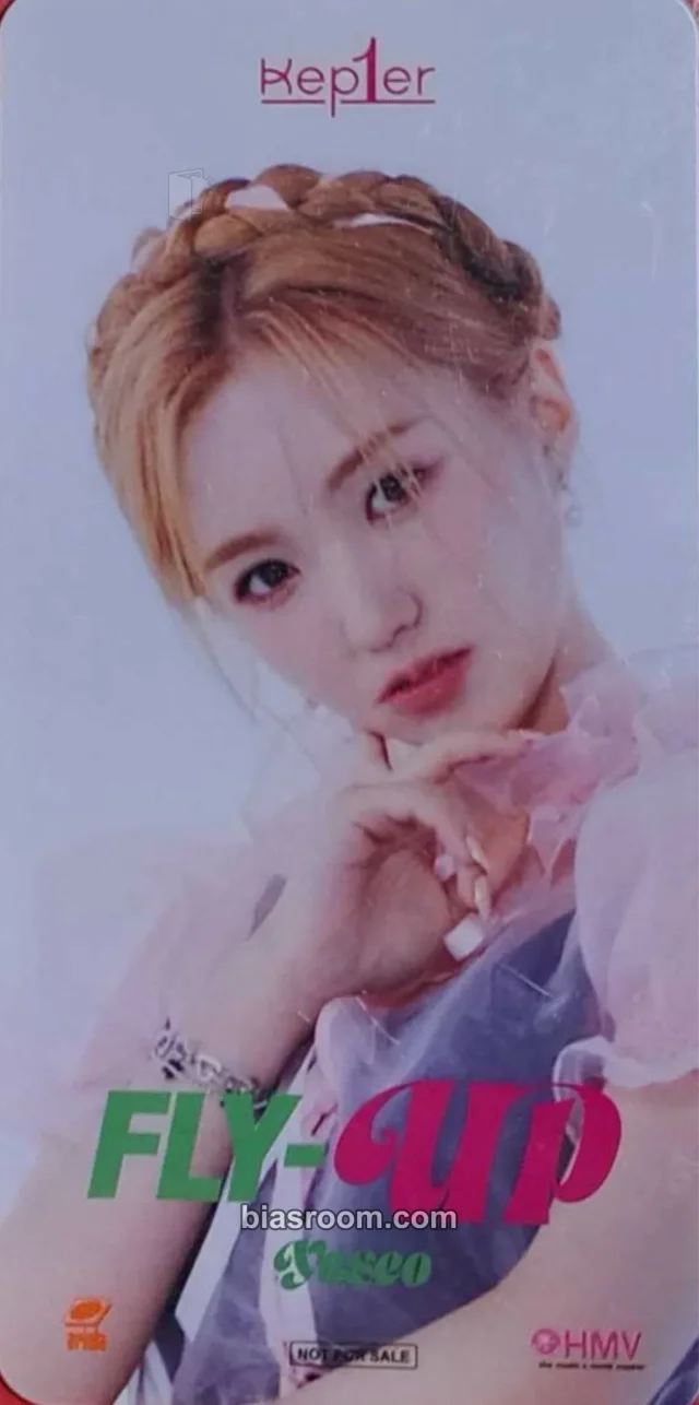 Kep1er - Yeseo - FLY-UP Album bookmark pob (pre-order benefit) hmv japan