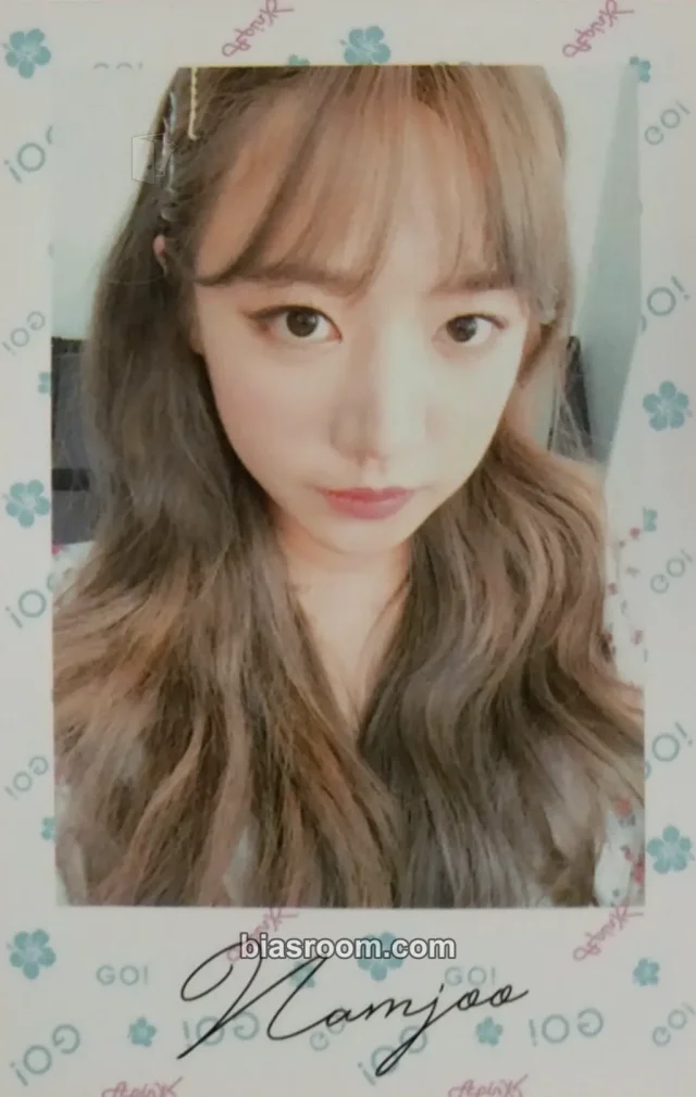 Apink - Namjoo - Motto GO!GO! (もっとGO!GO!) Album fan event polaroid