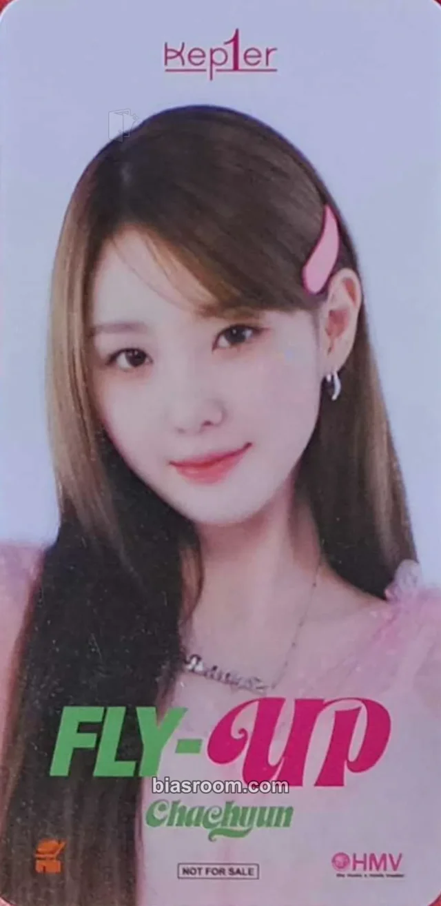 Kep1er - Chaehyun - FLY-UP Album pob (pre-order benefit) bookmark hmv japan