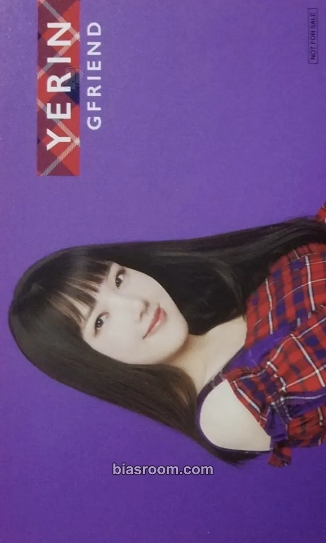 Yerin Memoria / Yoru (Time for the Moon Night) Photocard - GFRIEND - GFRIEND K-pop photocard