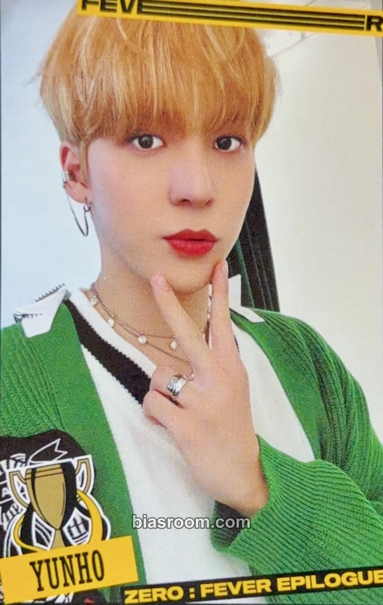 Yunho ZERO : FEVER EPILOGUE Photocard - ATEEZ - ATEEZ K-pop photocard