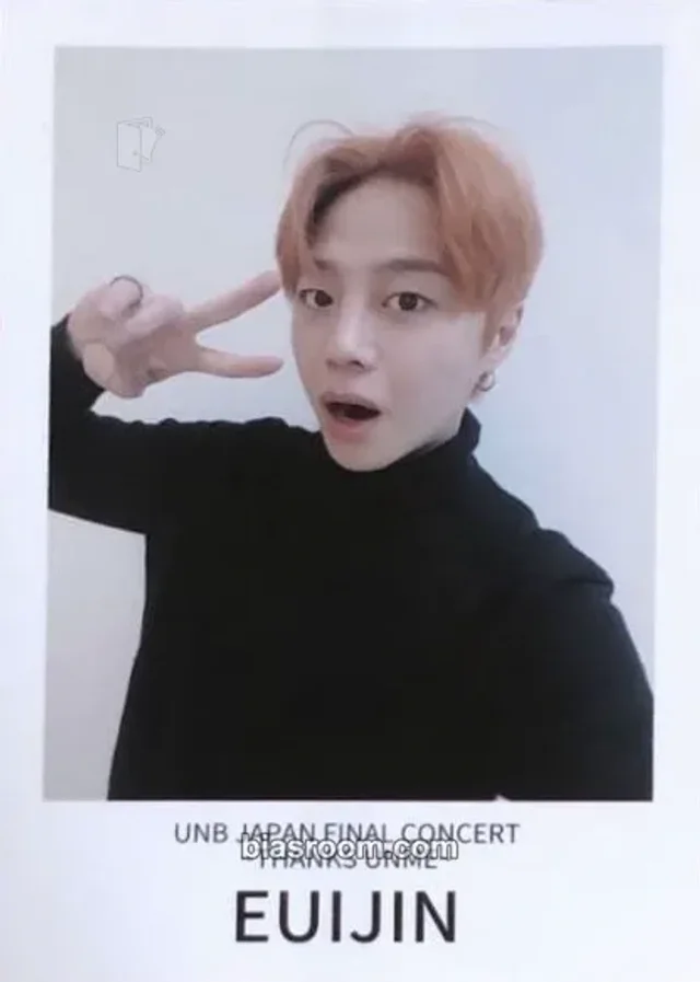 UNB - Euijin - Japan Final Concert Event concert polaroid