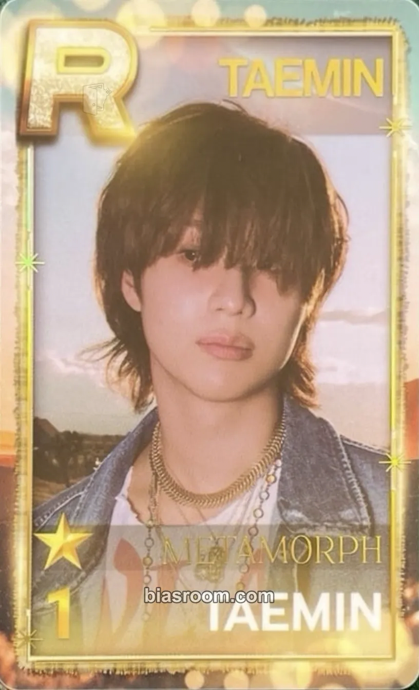Taemin Taemin 5th Concert: Metamorph Photocard - Taemin K-pop photocard
