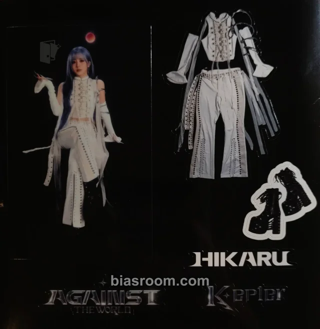 Kep1er - Hikaru - Against The World Album album inclusion sticker sheet
