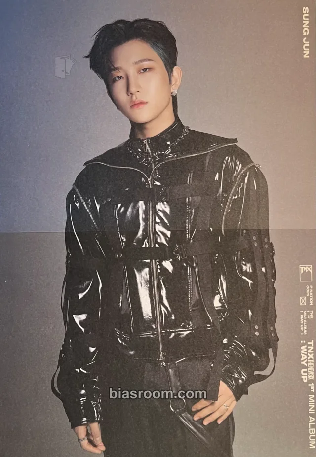 TNX - Sungjun - WAY UP Album poster album inclusion