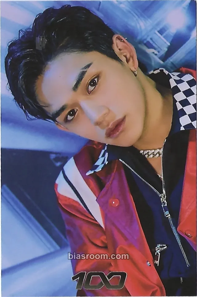 SuperM - Lucas - Super One Merch Other postcard black version postcard set