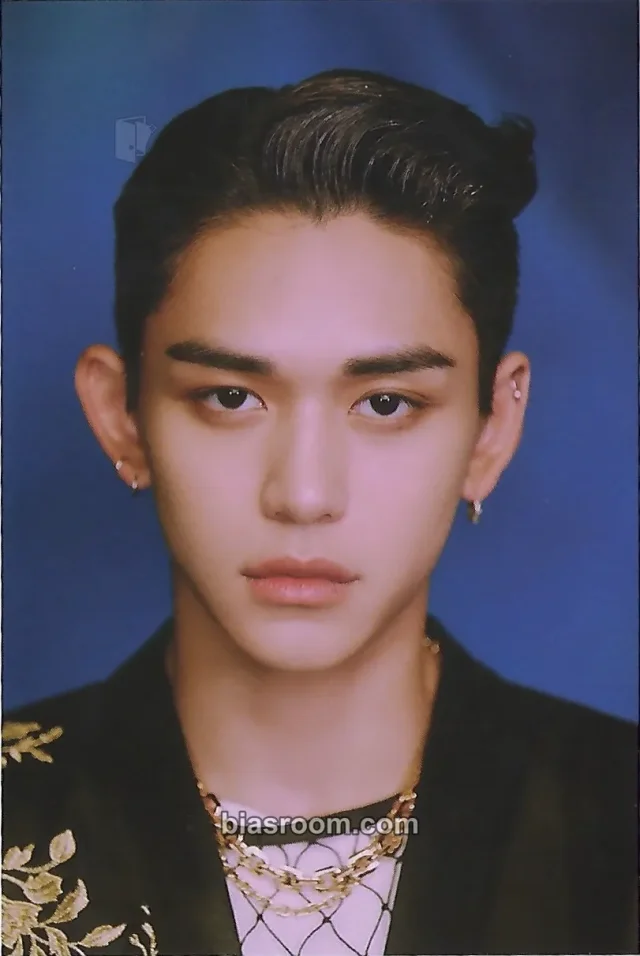 SuperM - Lucas - Super One Merch Other black back postcard postcard set
