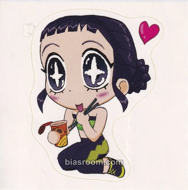KPop Demon Hunters - Zoey - KPop Demon Hunters Anniversary Edition Album album inclusion sticker sticker set