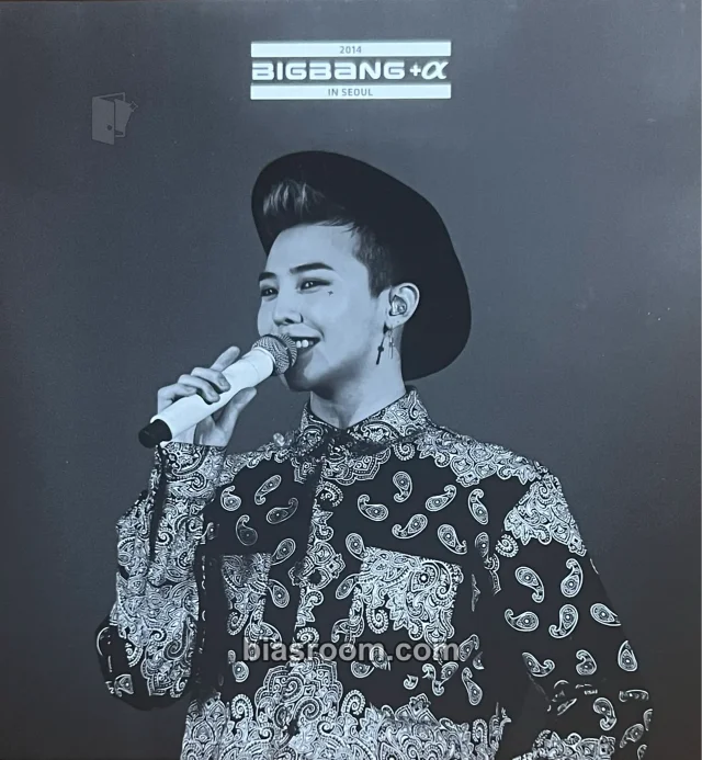BIGBANG - G-Dragon - 2014 Bigbang +a In Seoul Album postcard set album inclusion