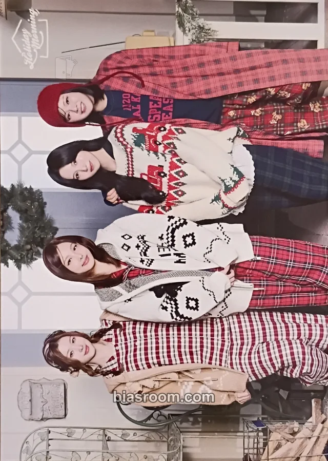 TWICE - Nayeon & Mina & Jeongyeon - 2025 JYP JAPAN POP-UP "Holiday Morning" Event postcard