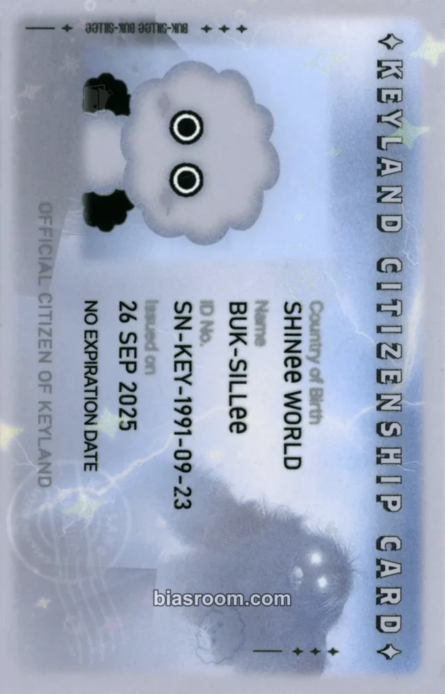 Key - Key - 2025 Keyland: Uncanny Valley Event concert id card merch inclusion passport