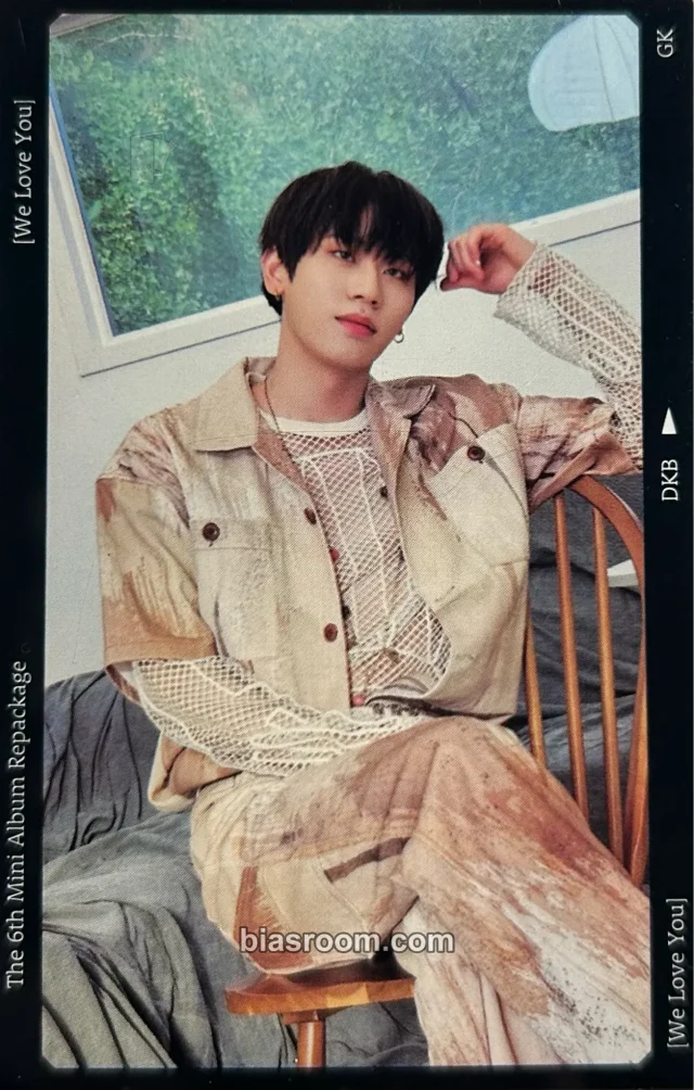 DKB - GK - WE LOVE YOU Album album photocard
