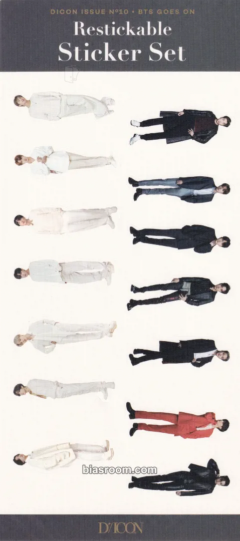 D'ICON Vol. 10 Photocard - BTS - BTS K-pop photocard