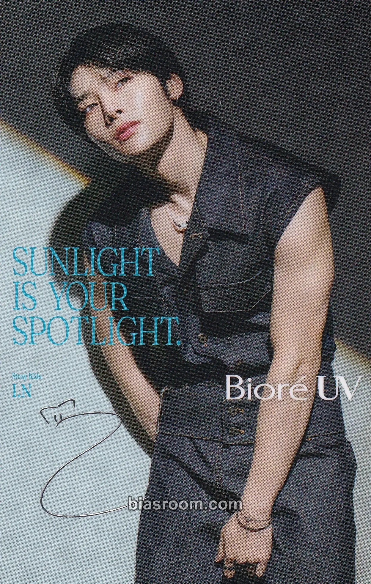 I.N Biore UV x Stray Kids Photocard - Stray Kids - Stray Kids K-pop photocard