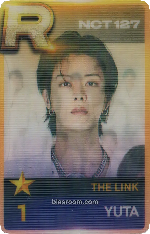 Yuta Neo City: The Link (NCT127 2nd Tour) Photocard - NCT 127 - NCT 127 K-pop photocard