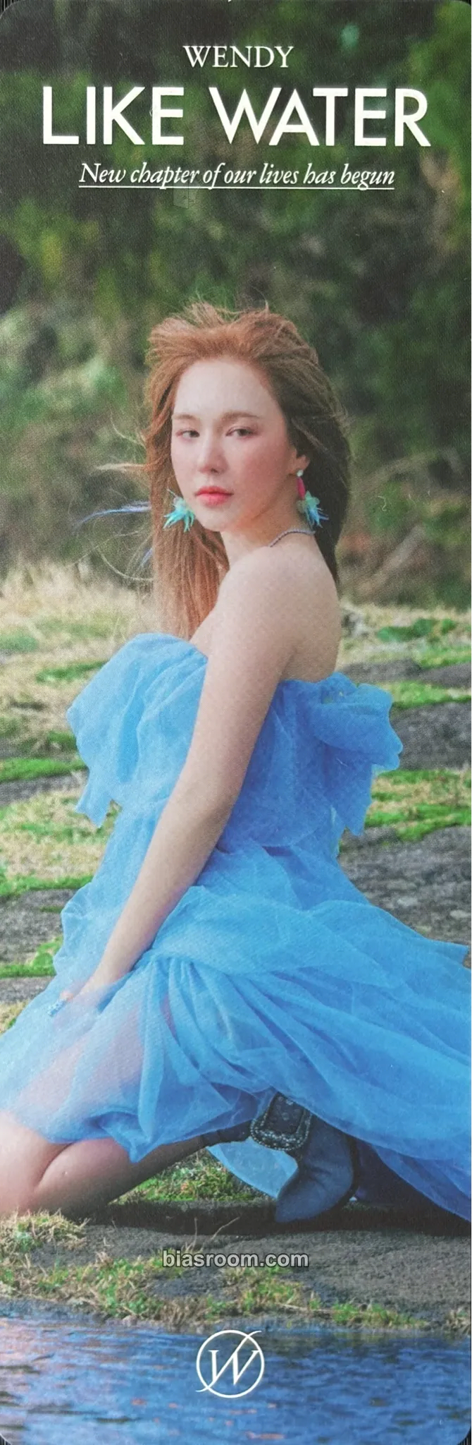 Wendy Like Water Photocard - Red Velvet - Red Velvet K-pop photocard
