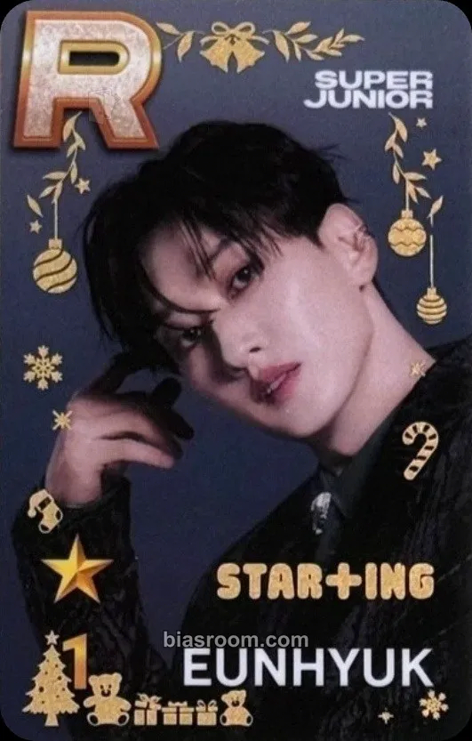 Eunhyuk SUPERSTAR SMTOWN Photocard - SUPER JUNIOR - SUPER JUNIOR K-pop photocard