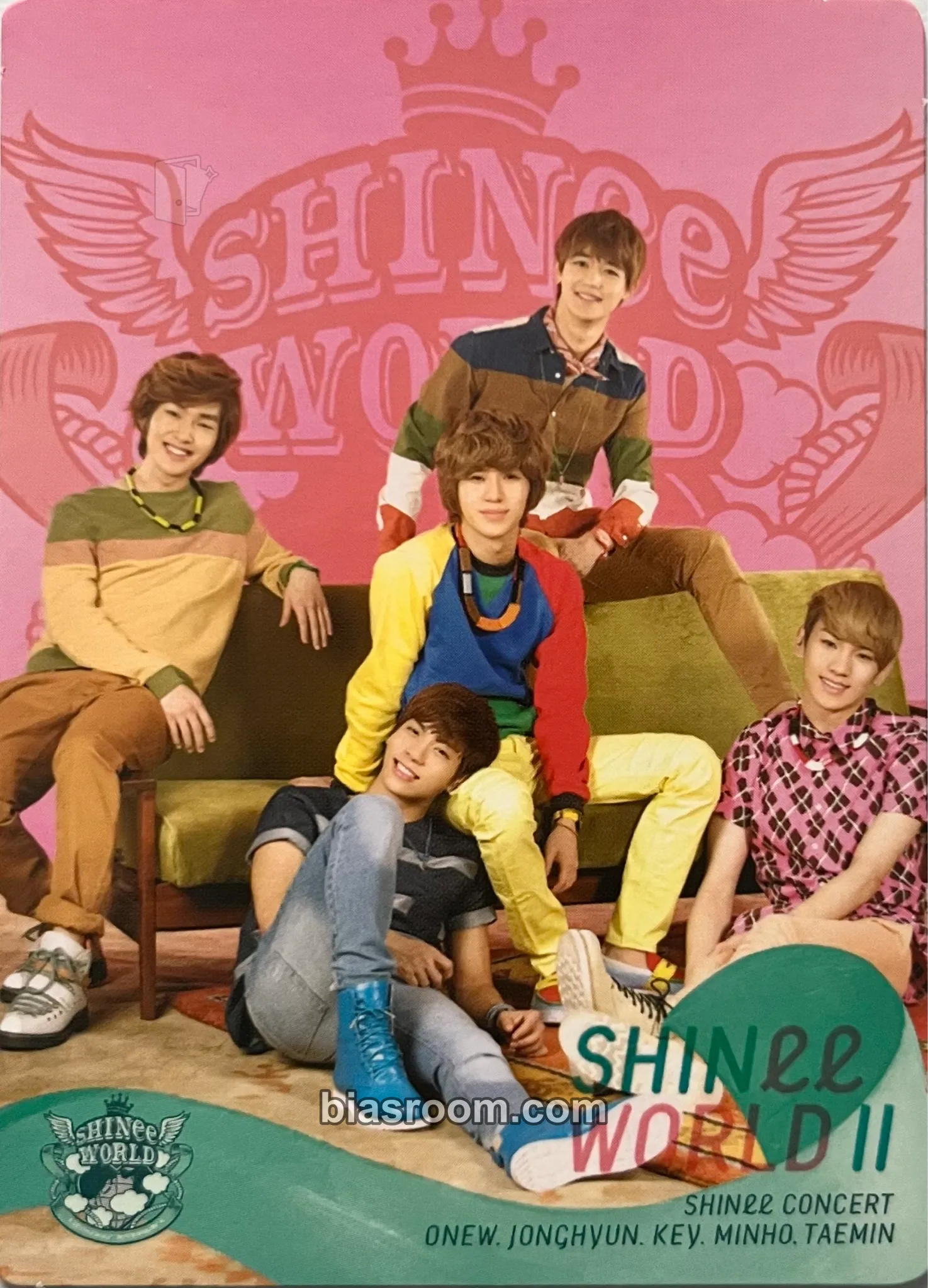 SHINee WORLD II Photocard - SHINee - SHINee K-pop photocard