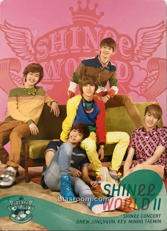 SHINee - SHINee WORLD II Event trading card tour merch
