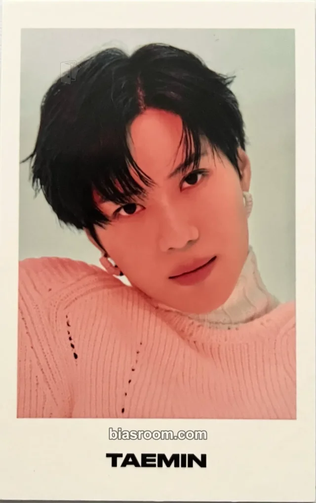 Taemin - Taemin - Never Gonna Dance Again: Act 2 - The 3rd Album Album collect book merch photocard polaroid polaroid set