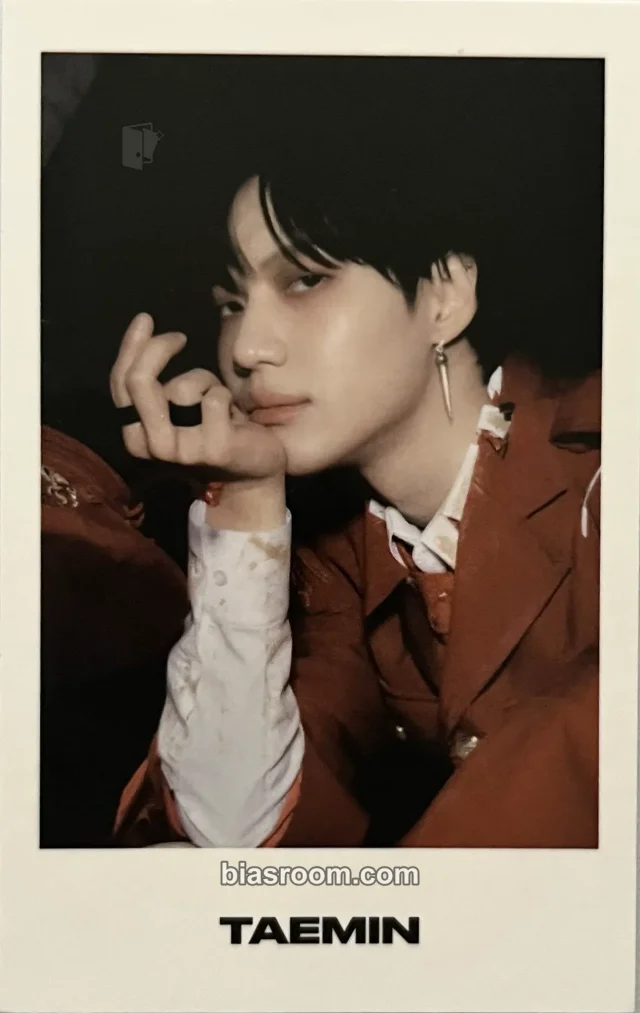 Taemin - Taemin - Never Gonna Dance Again: Act 2 - The 3rd Album Album collect book merch photocard polaroid polaroid set