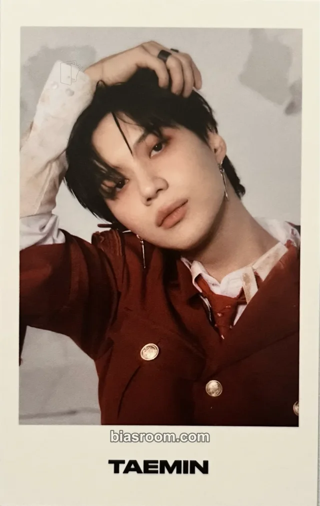 Taemin - Taemin - Never Gonna Dance Again: Act 2 - The 3rd Album Album collect book merch photocard polaroid polaroid set