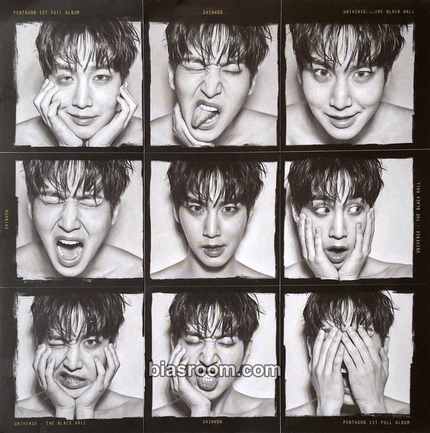 Shinwon Universe : The Black Hall Photocard - PENTAGON - PENTAGON K-pop photocard