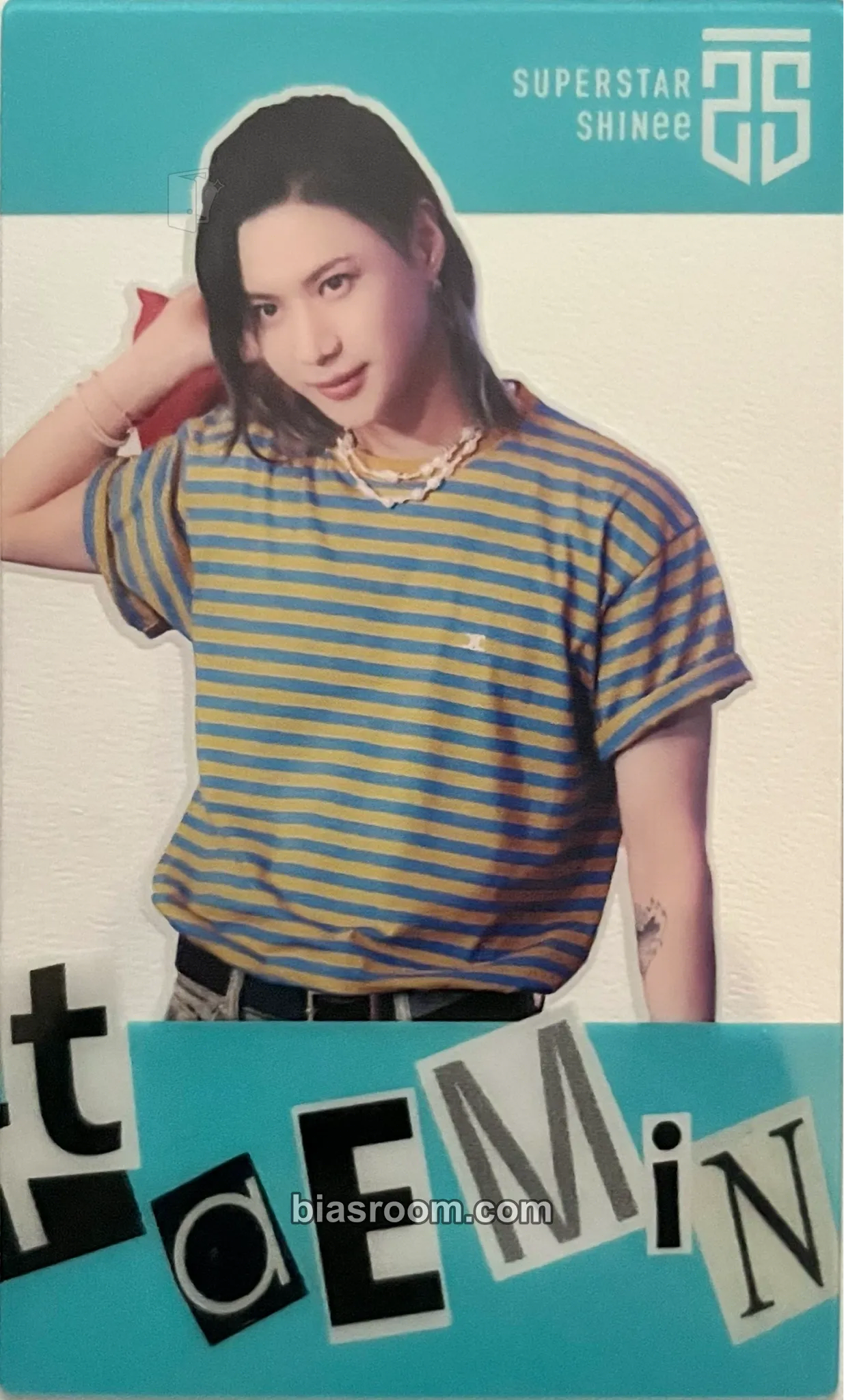 Taemin SUPERSTAR Photocard - SHINee - SHINee K-pop photocard