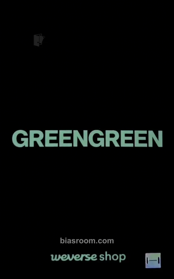 James GREENGREEN Photocard - CORTIS | Bias Room