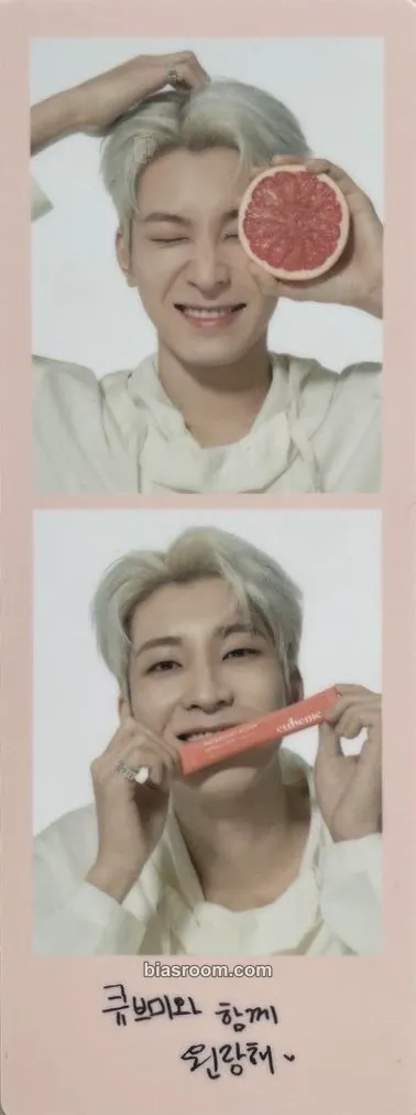 Wonwoo CUBEME x Hoshi, Wonwoo & Seungkwan Brand Collaboration Photocard - SEVENTEEN - SEVENTEEN K-pop photocard
