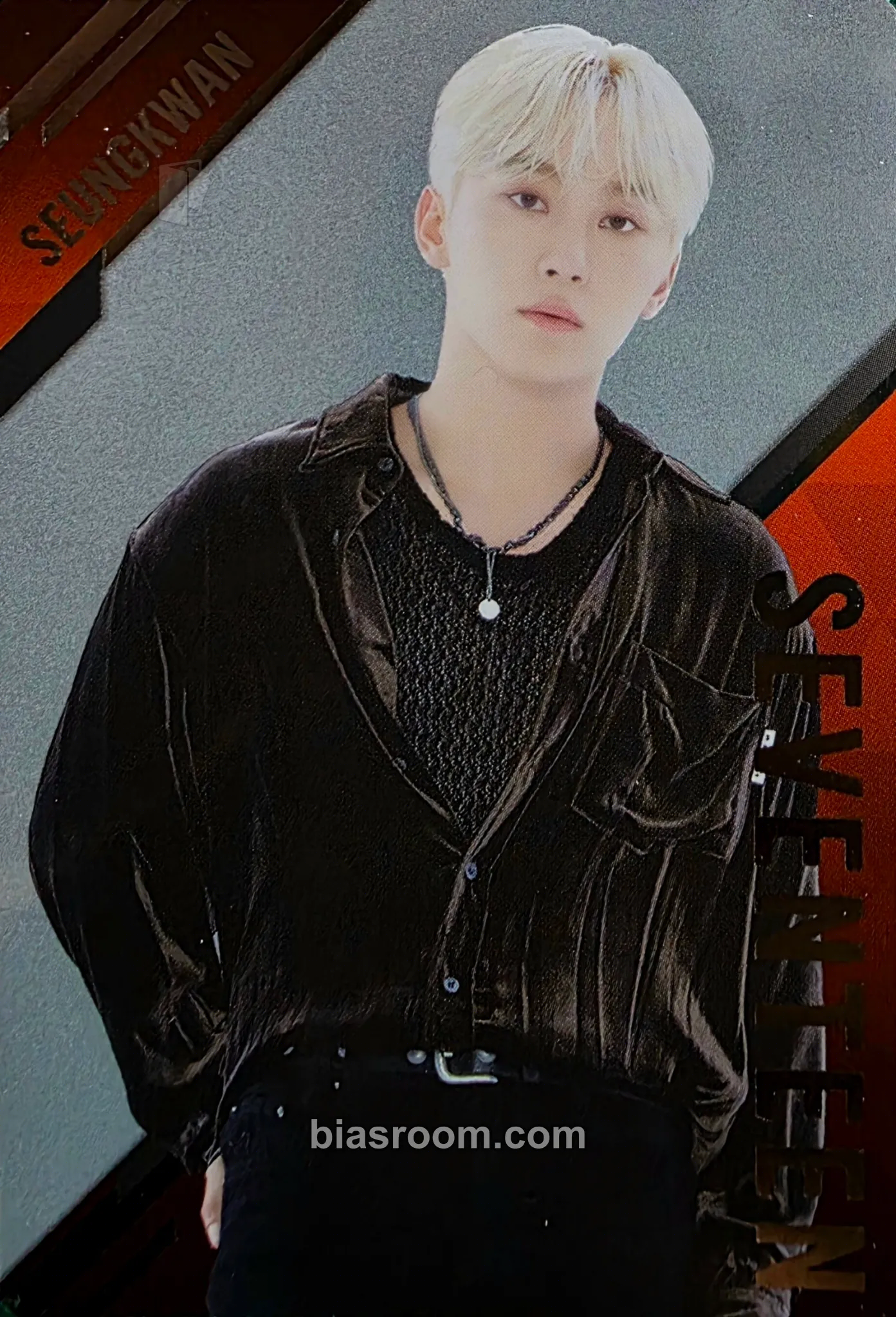 Seungkwan Bandai x SEVENTEEN Brand Collaboration Photocard - SEVENTEEN - SEVENTEEN K-pop photocard