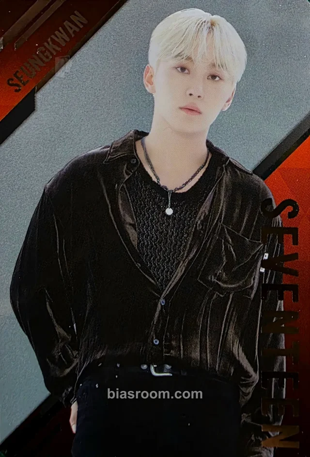 SEVENTEEN - Seungkwan - Bandai x SEVENTEEN Brand Collaboration Other bandai brand collaboration sticker twin wafer holographic (hologram)