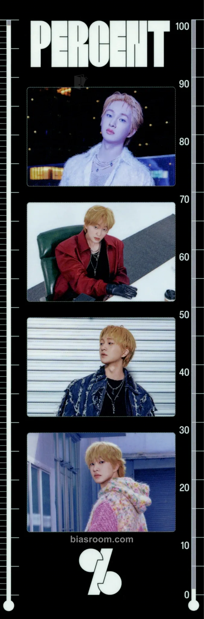 Onew PERCENT Photocard - SHINee - SHINee K-pop photocard