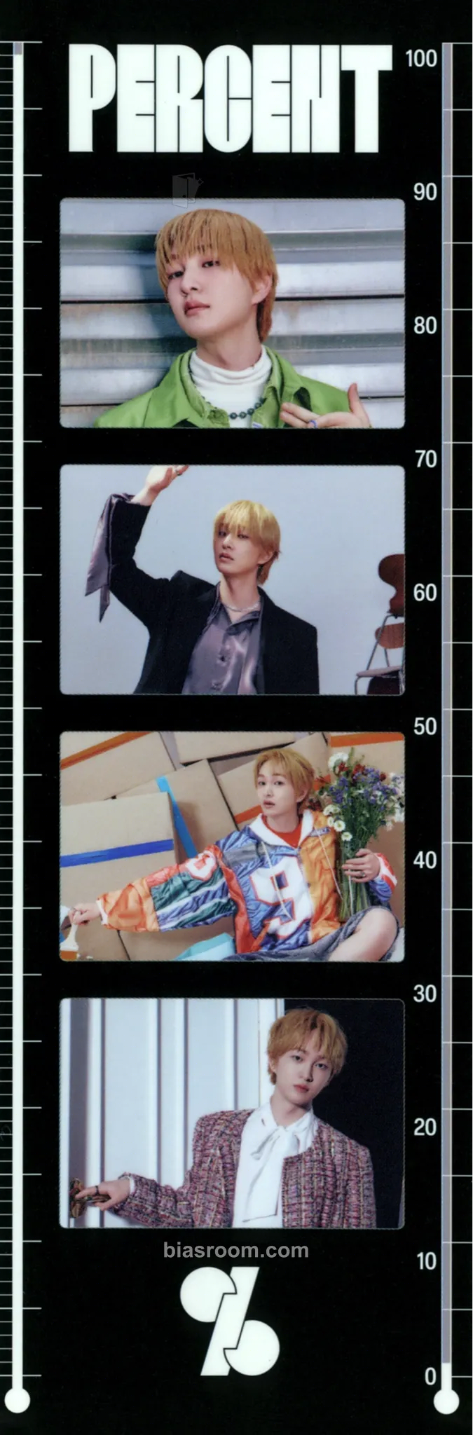 Onew PERCENT Photocard - SHINee - SHINee K-pop photocard