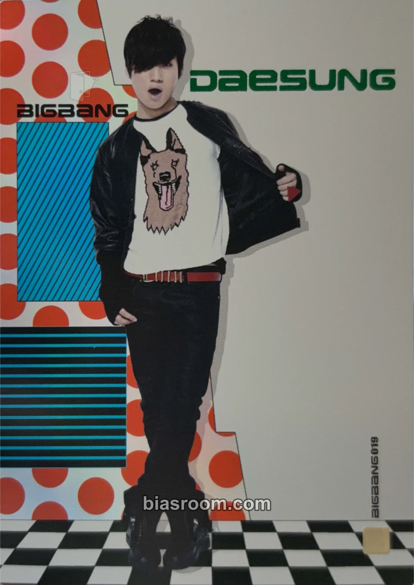 Daesung Collection Card Photocard - BIGBANG - BIGBANG K-pop photocard