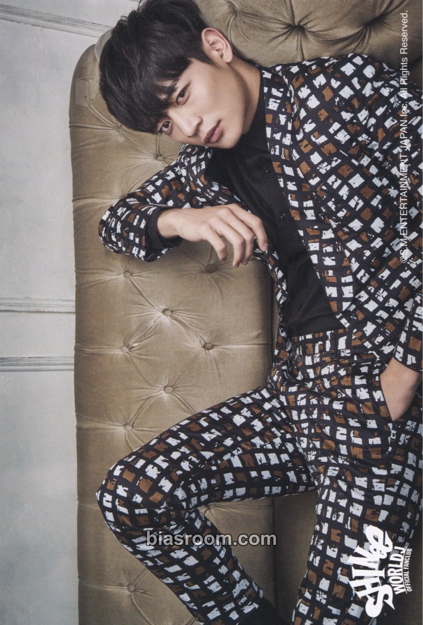 Minho SHINee World Official Fanclub Membership Kit Photocard - SHINee - SHINee K-pop photocard