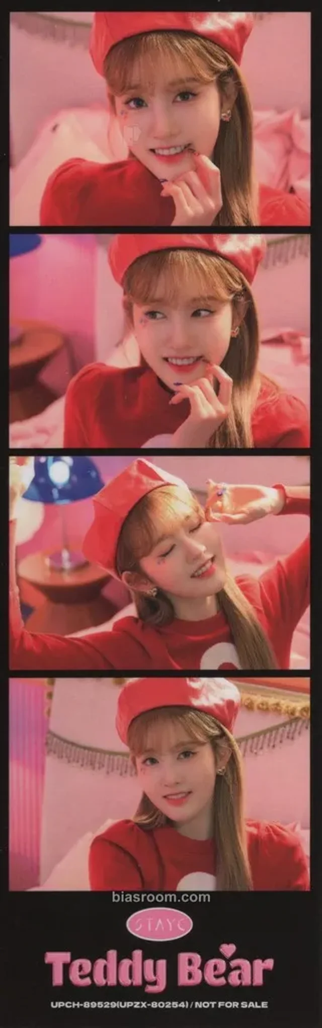 STAYC - Sieun - Teddy Bear (Japanese Ver.) Album 4 cut photo album inclusion limited edition