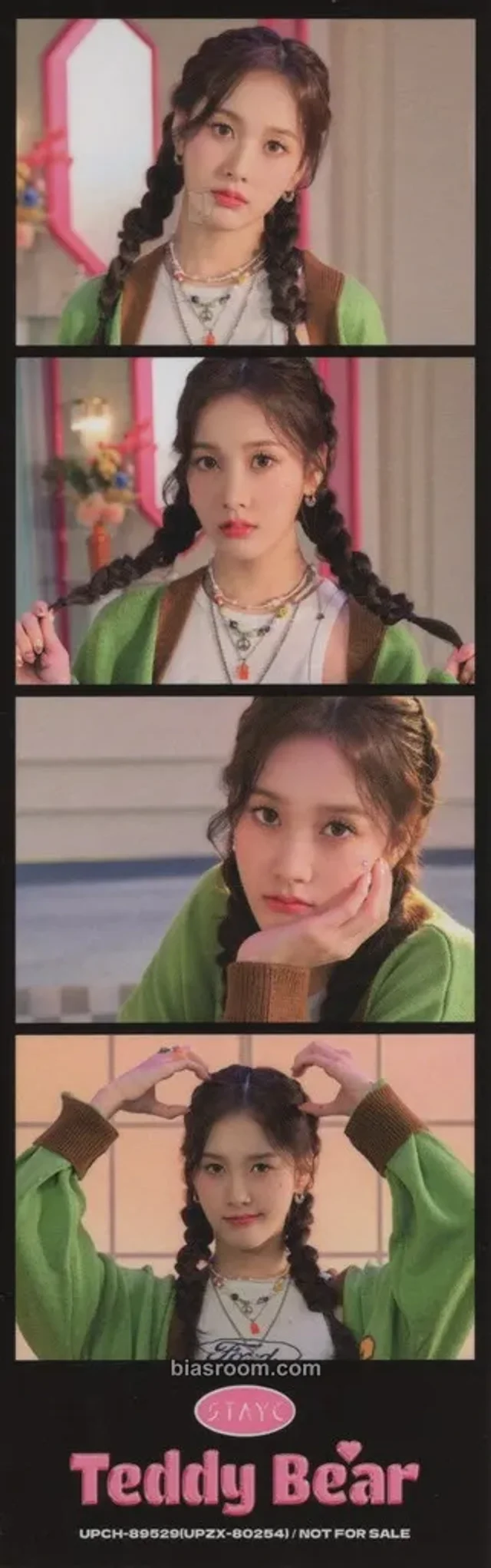 STAYC - J - Teddy Bear (Japanese Ver.) Album 4 cut photo album inclusion limited edition