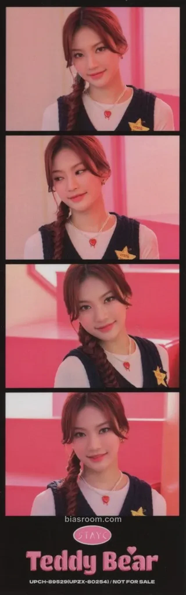 STAYC - Isa - Teddy Bear (Japanese Ver.) Album 4 cut photo album inclusion limited edition