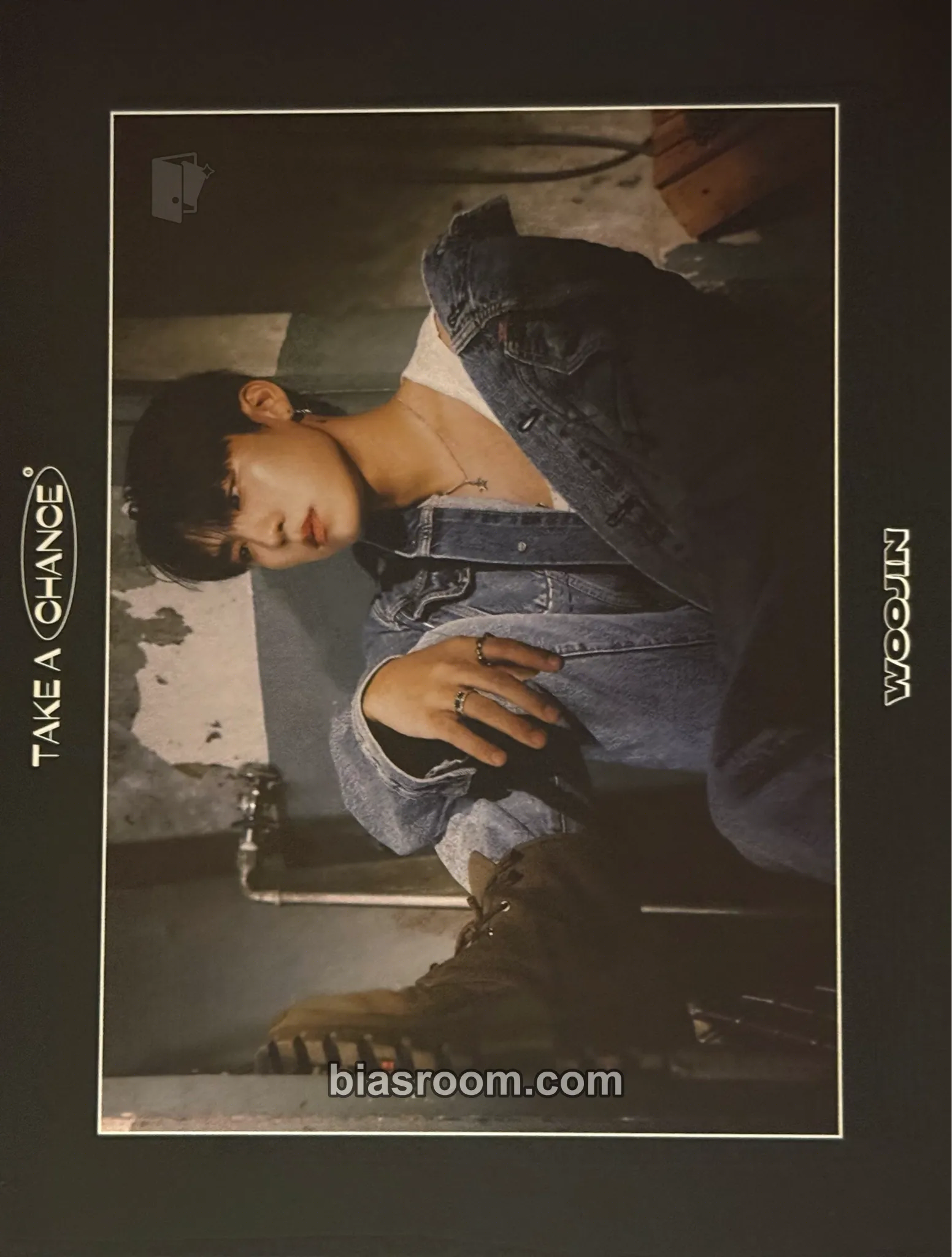 Woojin TAKE A CHANCE Photocard - AB6IX - AB6IX K-pop photocard