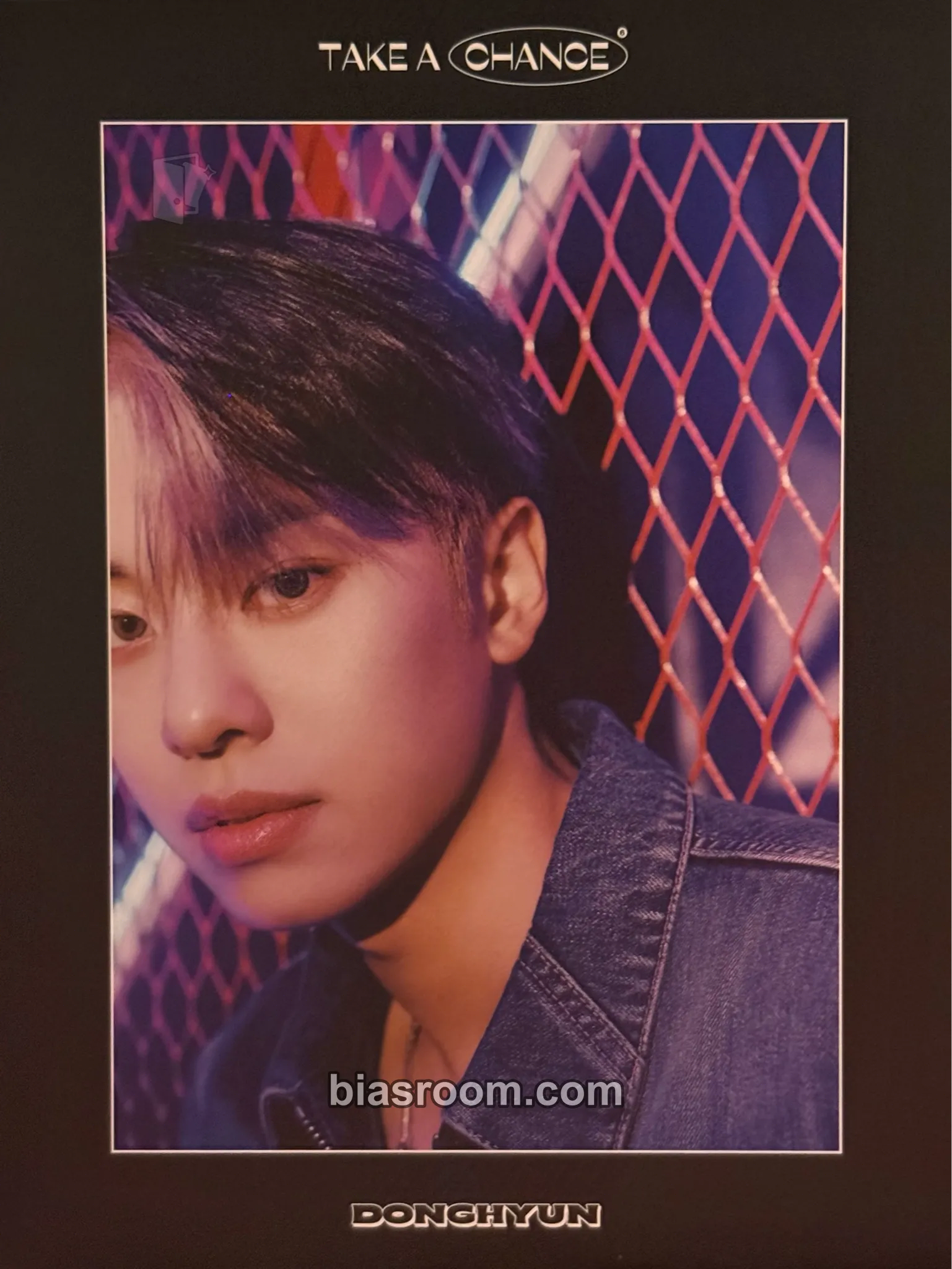 Donghyun TAKE A CHANCE Photocard - AB6IX - AB6IX K-pop photocard