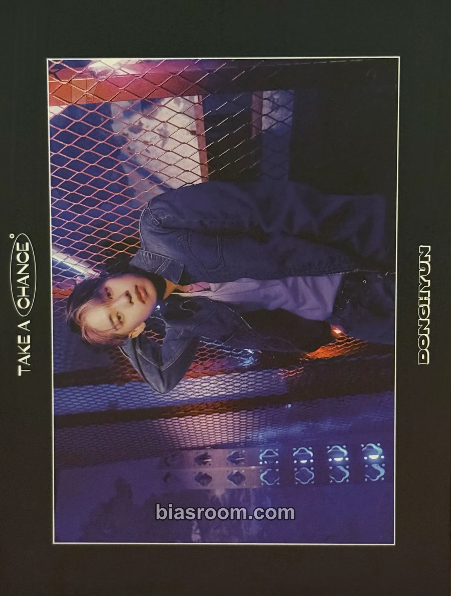 Donghyun TAKE A CHANCE Photocard - AB6IX - AB6IX K-pop photocard